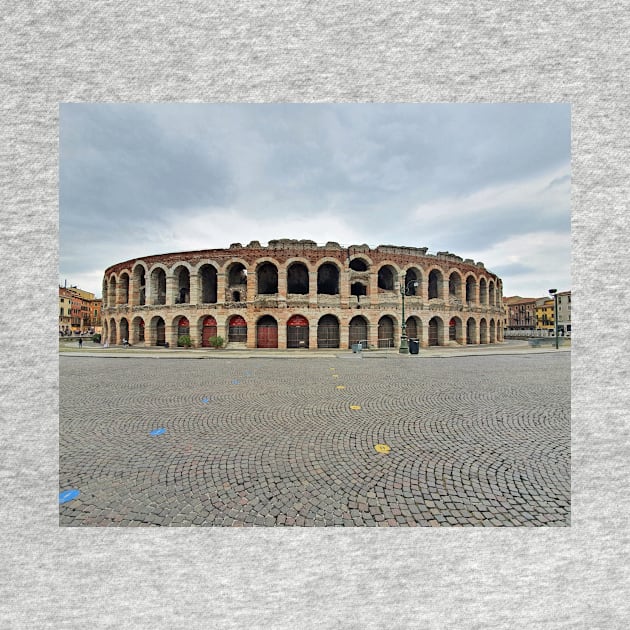 Verona Arena amphitheatre view by TDArtShop